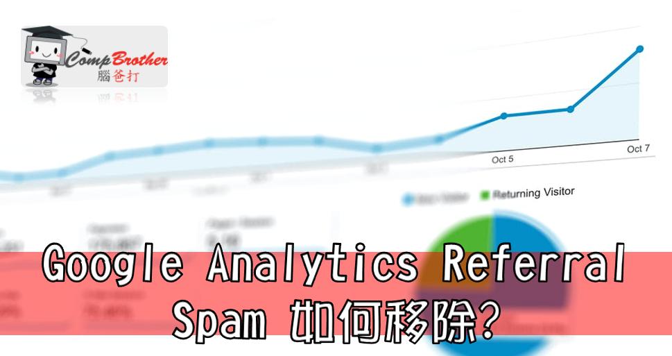 SEO搜寻引擎优化  知识 教学 软件 文章参考: Google Analytics Referral Spam 如何移除?  @ CompBrother 脑爸打