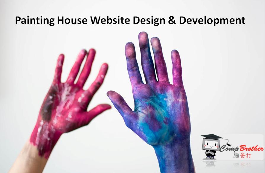 Painting House Website Design & Development @ Compbrother Ltd