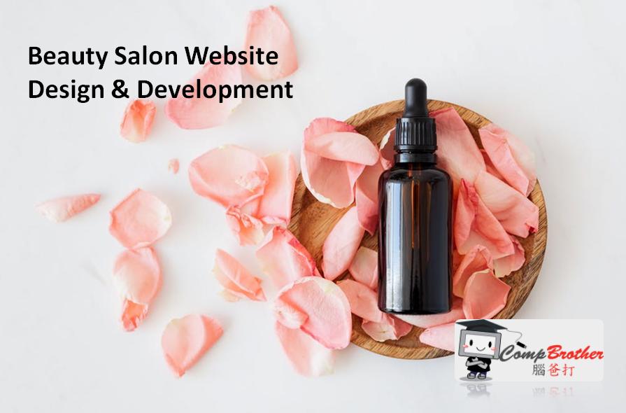 Beauty Salon Website Design & Development @ Compbrother Ltd