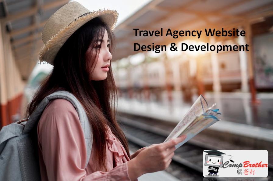 Travel Agency Website Design & Development @ Compbrother Ltd